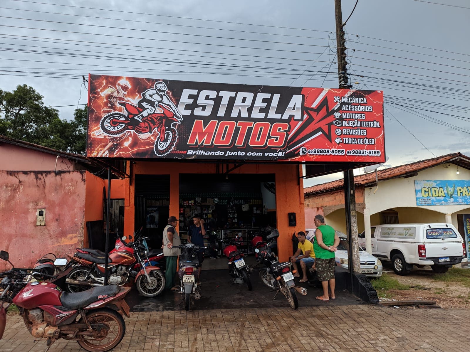 Estrela Motos — instalação